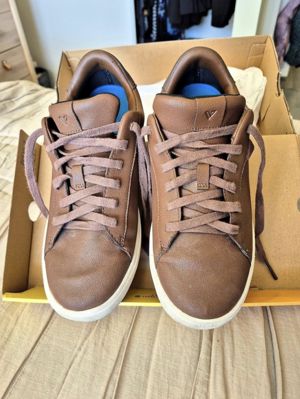Vessi Soho Sneaker Brown US 9